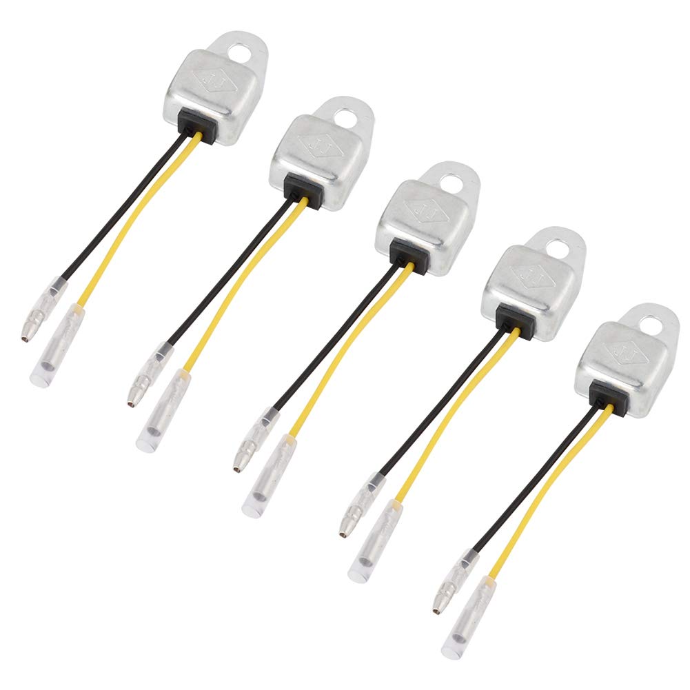 Jeffergarden 5PCS Low Oil Sensor Alarm/Alert Replacement for Honda GX160/GX200/GX240/GX270/GX340/GX390 Pack of Low Sensor