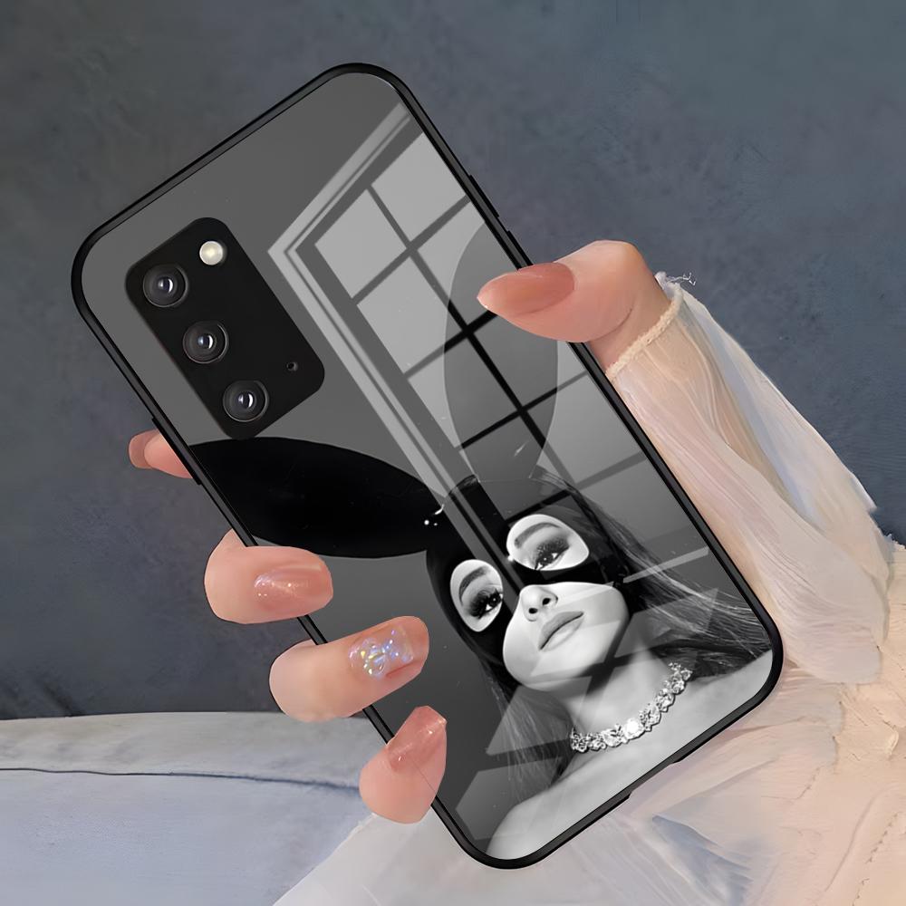 

Чехол для телефона певицы Арианы Гранде для Samsung A25 A13 A33 5G A54 A36 A35 A56 A52 A14 Ударопрочный стеклянный чехол Samsung A31 4G