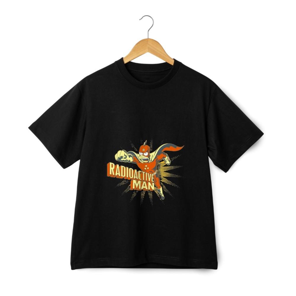 Simpsons Radioactive Man Graphic T-Shirt - Cartoon Streetwear Unisex Tee Unisex T-Shirt L