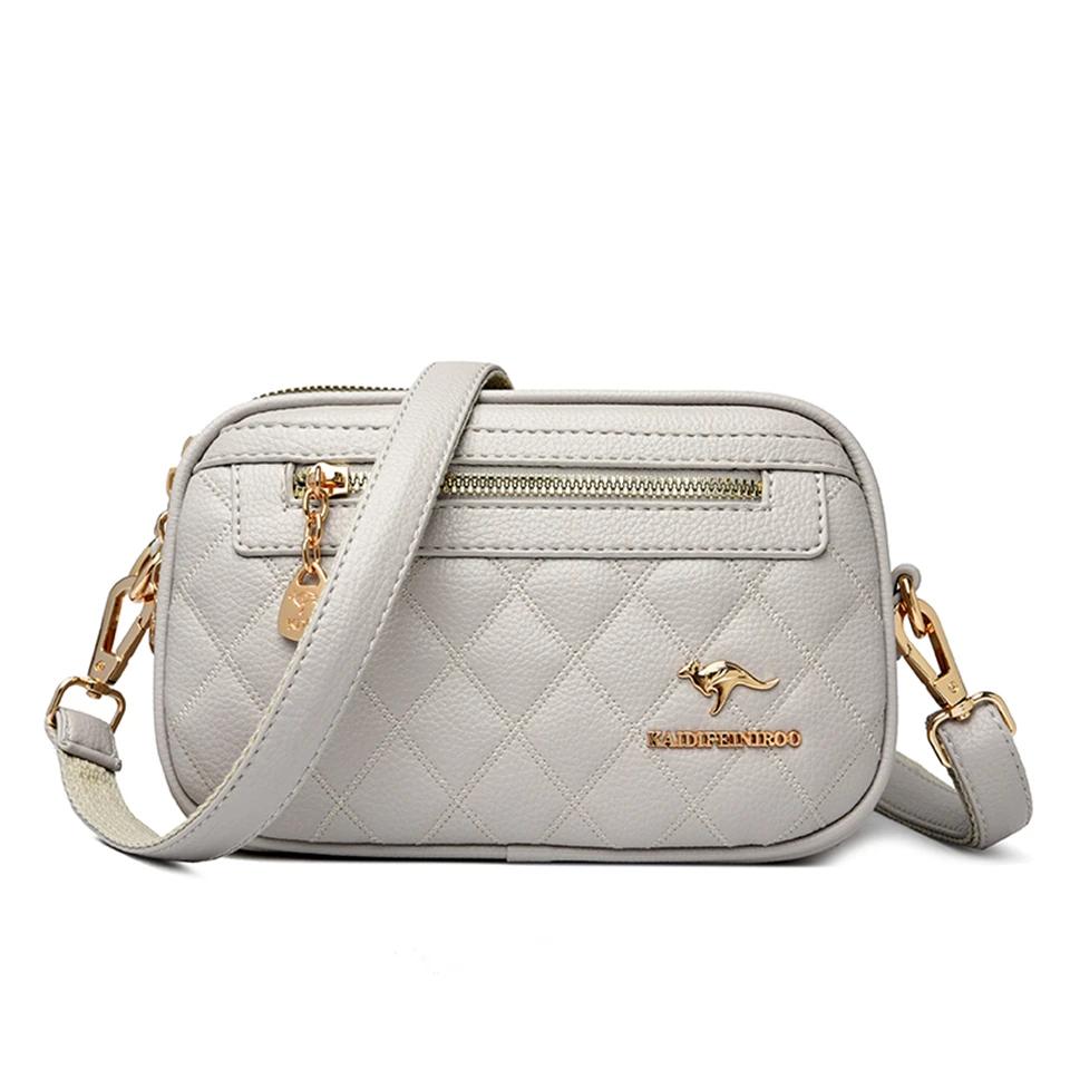 Damen Hochwertige Leder Geldbörse Umhängetaschen Luxus Designer Crossbody Tasche Damen Pendler Handtaschen Mode Damen Umhängetasche