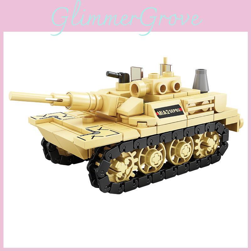 Tank Military Building Blocks With Abs Plastic For Creative Play Learning And