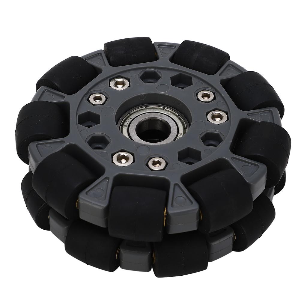 100mm Robot Omni Directional Wheel with Center Bearing Robot Wheel Replacement for Robot Car