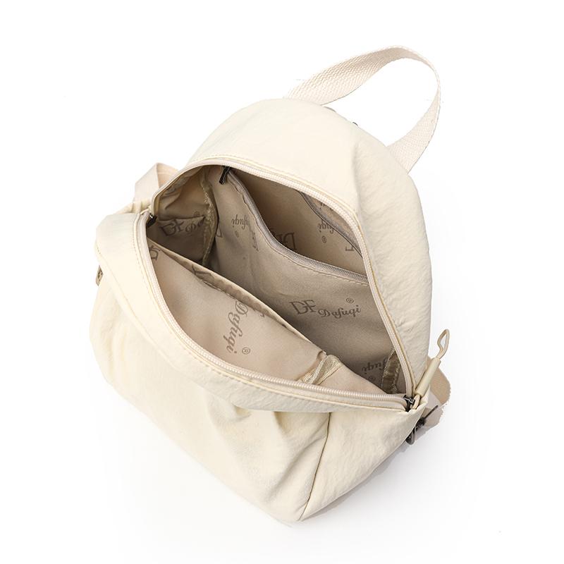 Unifarbener wasserabweisender Rucksack Multifunktionale Brusttasche Umhängetasche