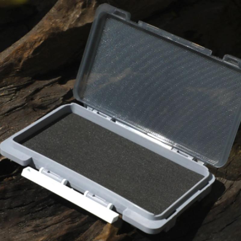 1pc Fishing Lure Box Tackle Storage Case Spinner Bait Fly Fishing Box With Sponge Compartments For Fishing Accessories