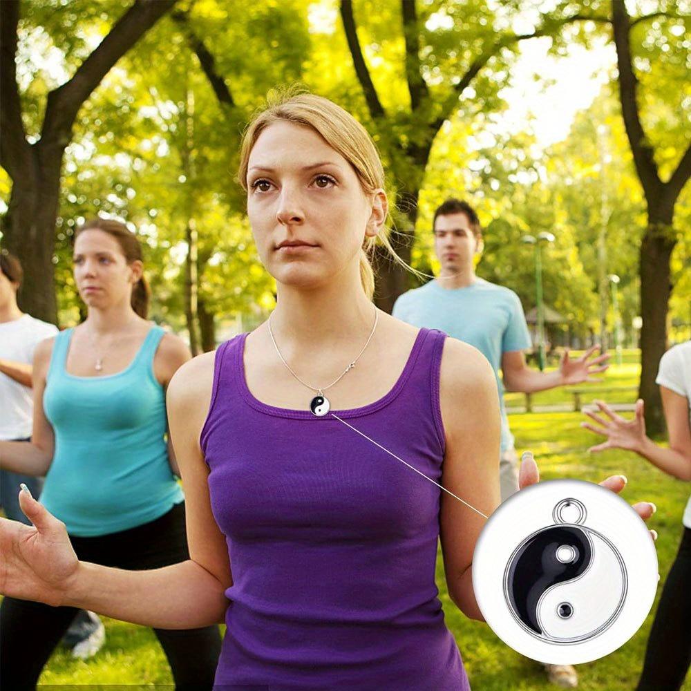 3/9/18pcs Black/White Yin Yang Alloy Enamel Tai Chi Yin Yang Bagua Pendant Craft Accessories DIY Necklace Bracelet Jewelry Making Discovery