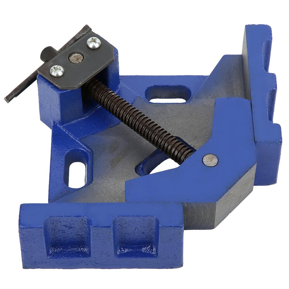 Right Angle Clamp Welder Tool Hardware Accessory Woodworking Clip Cast Iron Heavy Duty 4 Inch
