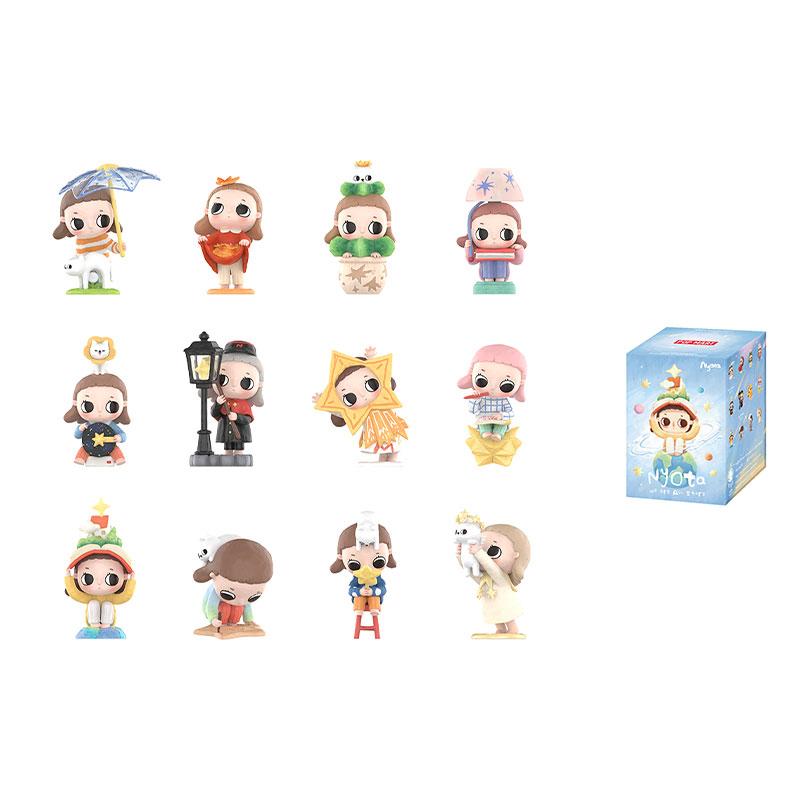 POP MART Nyota Ornament Figure Mystery Boxes Single Mystery Box/Whole Box 12 Pcs PPMT-2512-0011