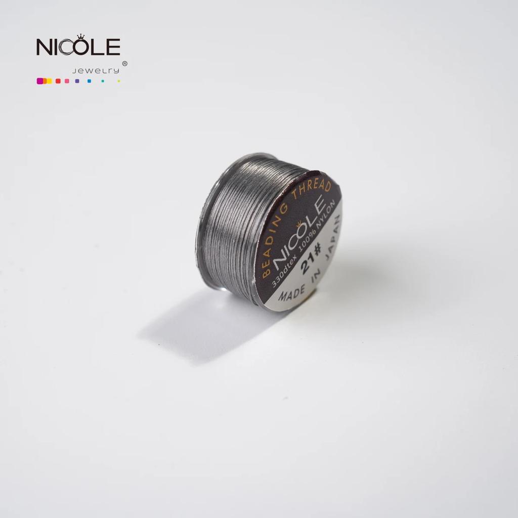 Miyuki %100 Naylon 330 DTEX Boncuk İpi DIY Japonya Boncuk İpi Aksesuarları Bilezikler İçin 46M/Rulo