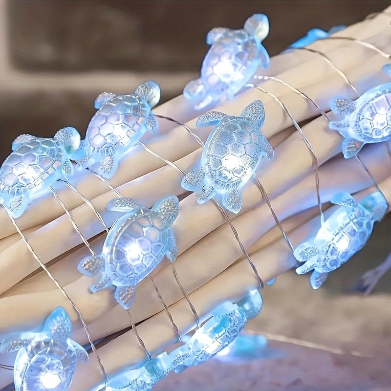 Ocean Themed String Light Sea Turtle Colorful Party Decorative Indoor Outdoor Nautical String Light Festival Birthday Lamp Decor 2M 20LED
