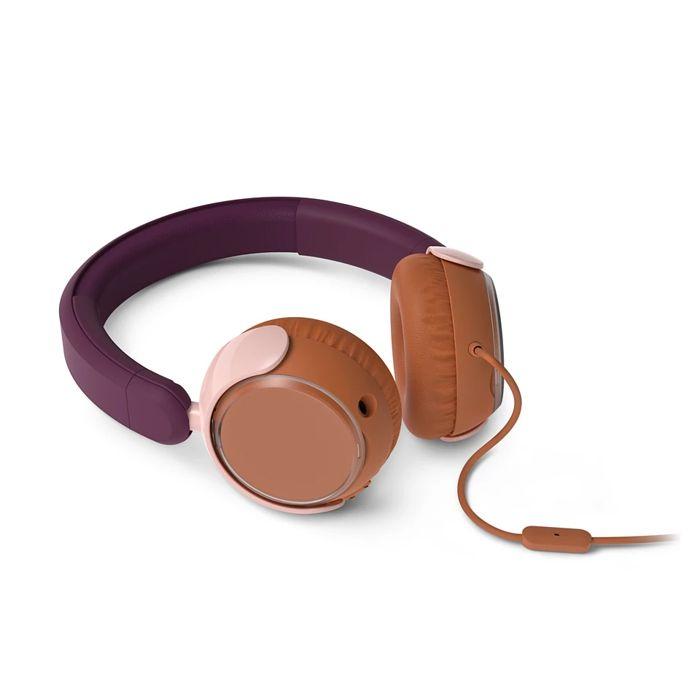 Wired Supra-aural Headphones for Children Philips 2000 Series TAK2000MP Violet Magenta