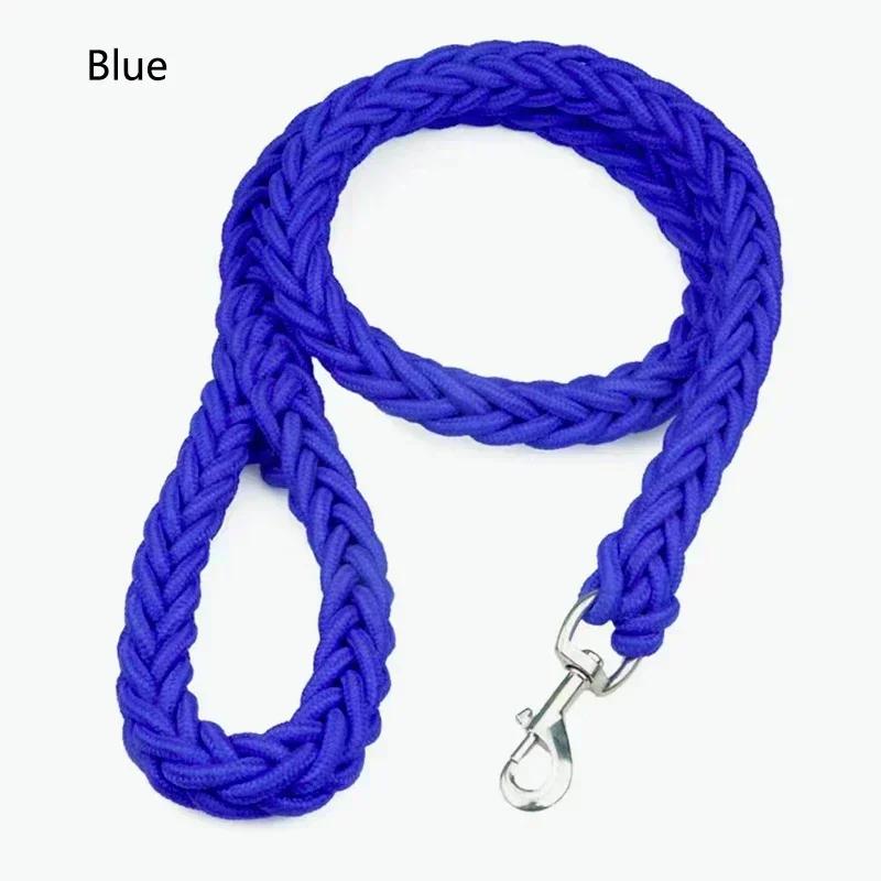 Nylon Dog Harness Leash For Medium Large Dogs Leads Pet Training Running Walking Safety Mountain Climb Dog Leashes Ropes Supply