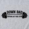 Down bad crying at the new short-sleeved women's fashion T-shirt
