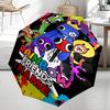 Custom Name Rainbow Friends Theme Automatic Umbrella, Lightweight & Portable, 8 Rib, Perfect for Outdoor Travel, Birthdays, Christmas, Gifts.
