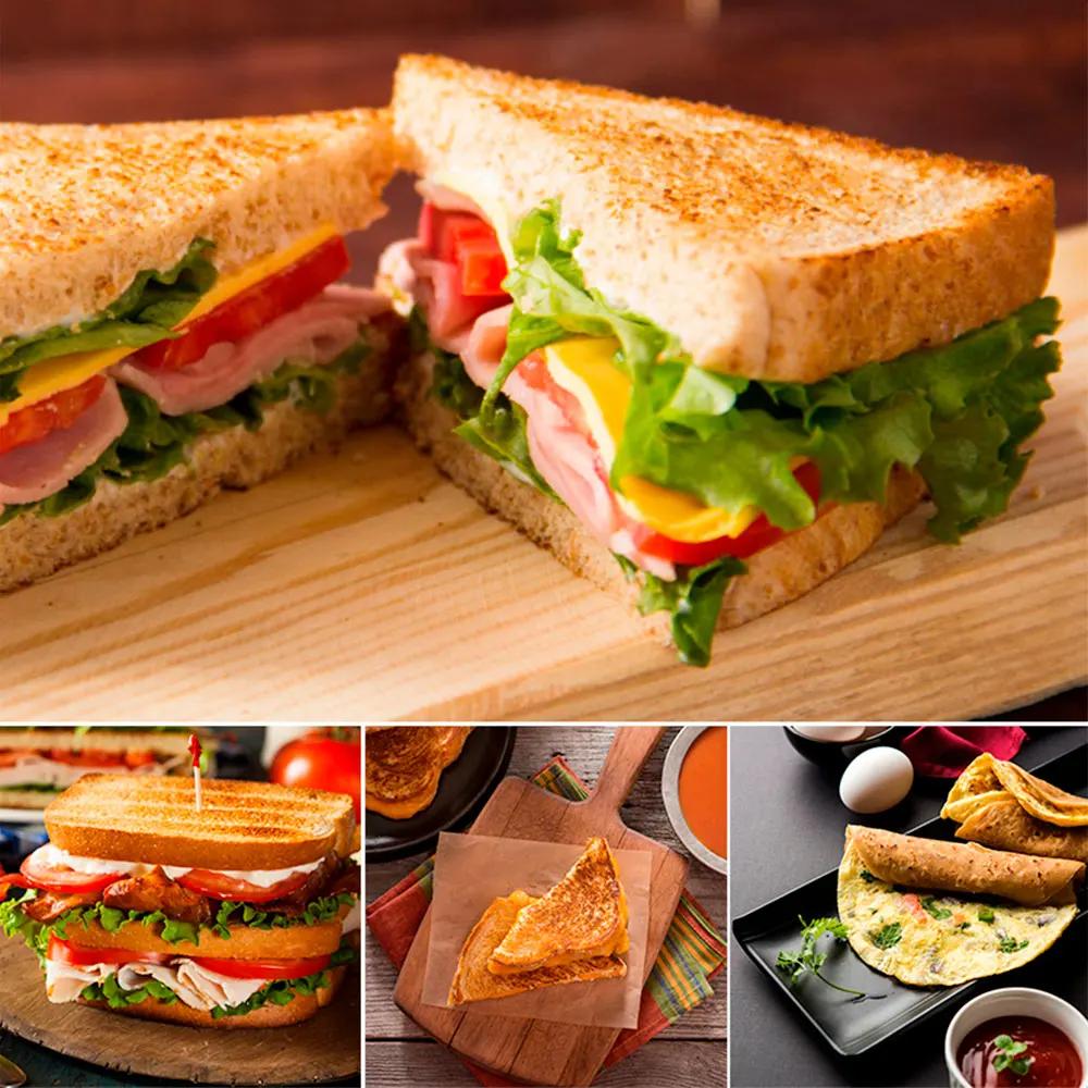 Frying Pan Sandwich Pan Mold Non-stick Double-sided Frying Pan Household Breakfast Egg Pan Waffle Sandwich Maker