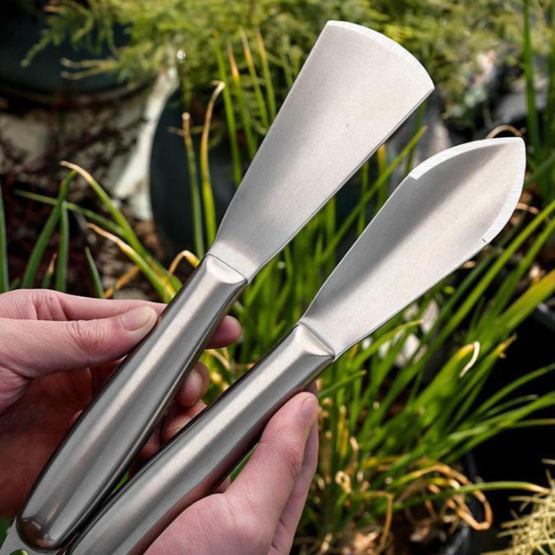 1Pcs Garden Hoe Thickened Steel Shovel for Vegetable Digging Weeding and Landscaping Backyards and Farms