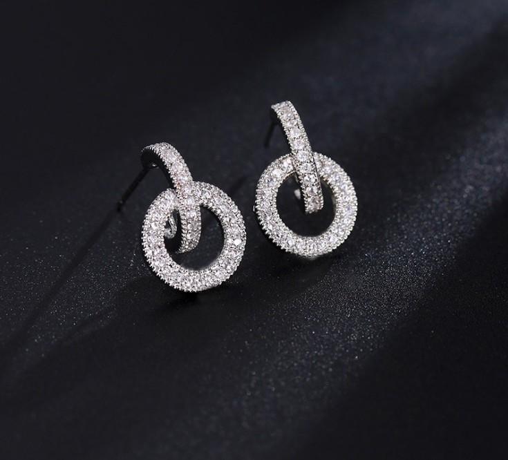 

Европейские кристаллы из австрийского опала Серьги с рождественскими снежинками Шарм для женщин Подарок Изящные ювелирные изделия