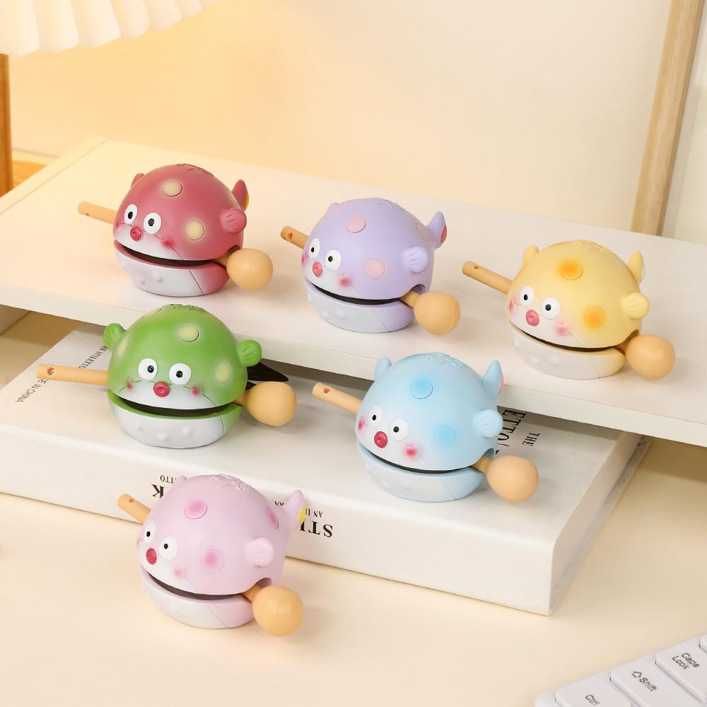 Cute Pet Wooden Fish Resin Art Decor Creative Desk Stress Reliever For Gift Giving
