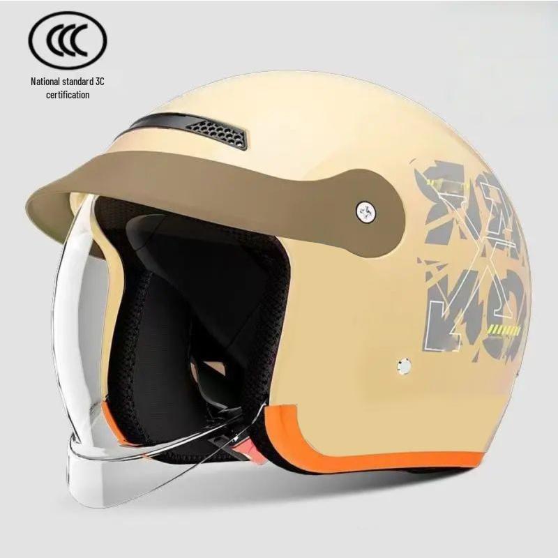 3C Certified Unisex Winter Helmet with Ear Protection and Hidden Visor