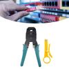 Professional Modular Connector Crimping Tool With Wire Stripper And Cable Cutter For Ethernet Networking Telecom Cables