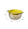 Kitchen Drain Basket Household Washing Basket Filter Basket Fruit Plastic Double Wash Fruit Tray Plastic Washing Vegetables