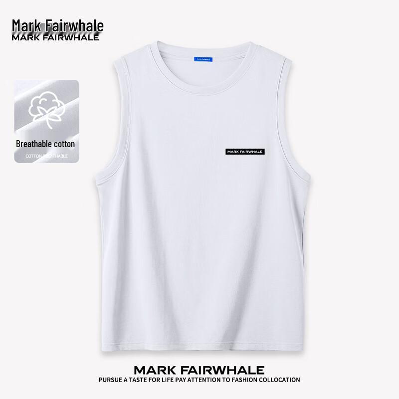 Mark Fairwhale Men s Heavyweight Cotton Sleeveless Vest 4XL