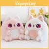Cute Stars Eyes Cat Plush Toy Cartoon Pillow For Bedroom And Lounge Decor