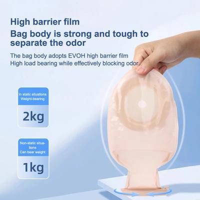 1Pcs One-Piece Colostomy Bags Disposable Ostomy Drainable Single Tie Pouch For Stoma Care Bags