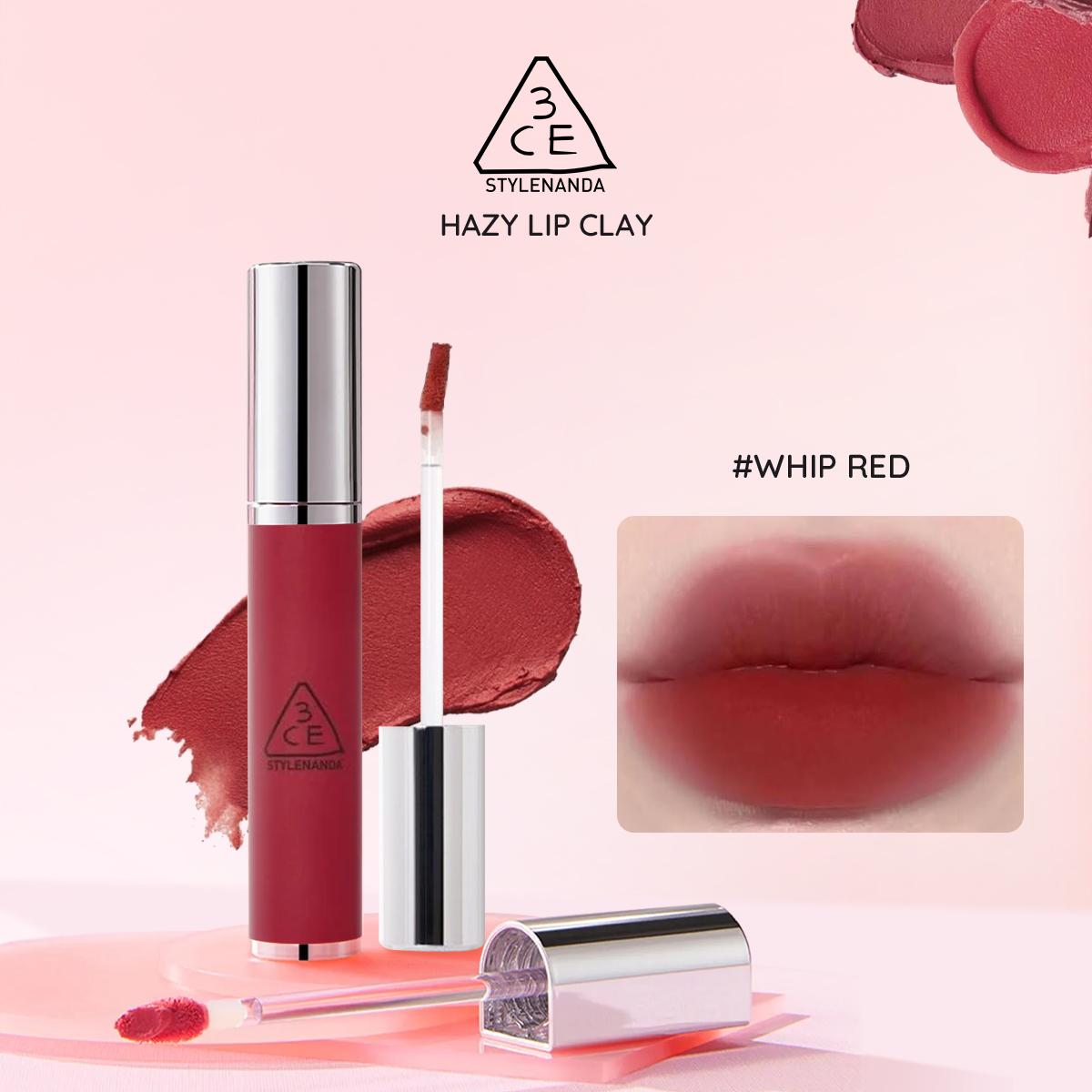 3CE HAZY LIP, Бархатная размытая помада 4 г / 0,141 унции (10 вариантов цвета) 4g/0.141oz