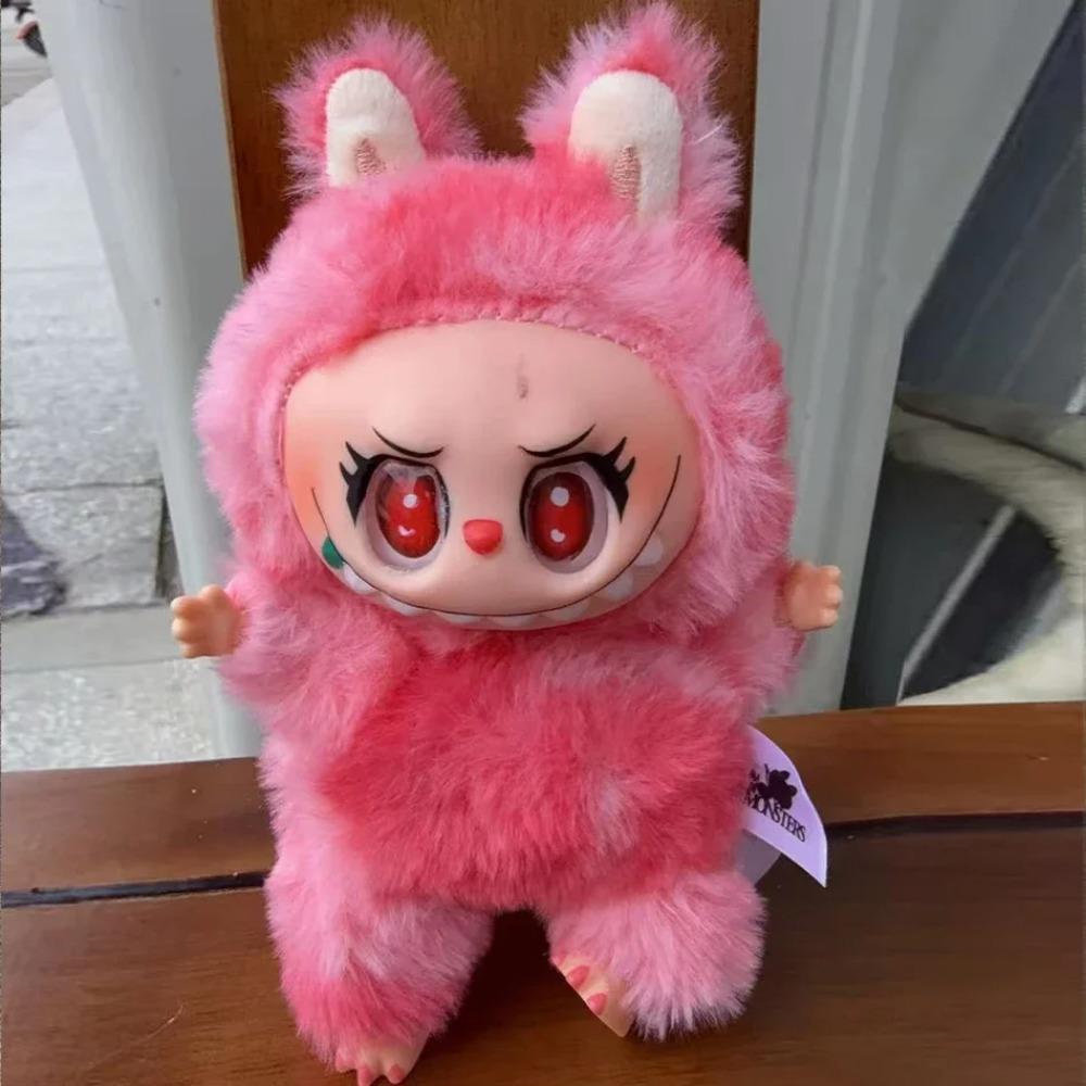 Labubu Blind Box The Monsters V3 Series Cute Labubu Action Figurine Tabletop Ornament Keychain Box Kawaii Toy Kids Birthday Gift