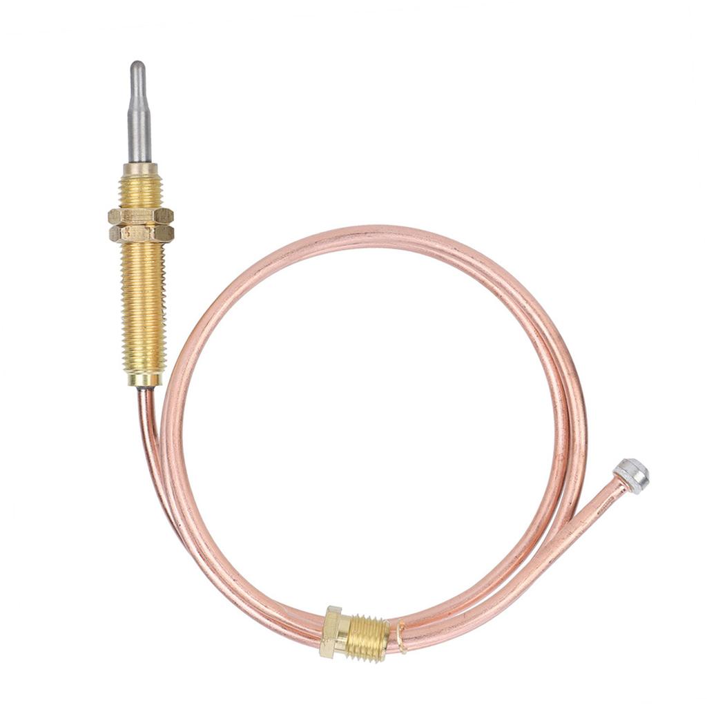 M8 Gewinde Heizgas Thermoelement Sonde 600mm für Kamin BBQ Grill Zubehör Thermoelement M8 Thermoelement Termopar Gas Kit 600