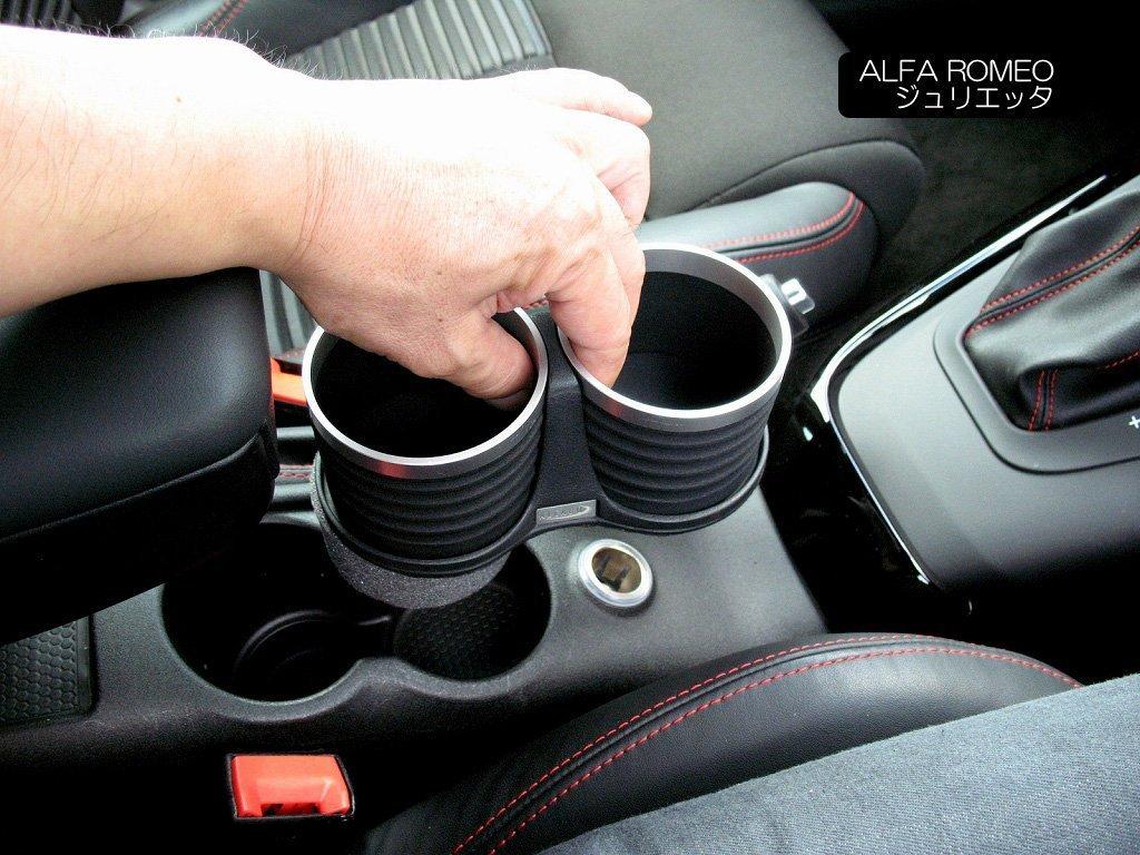 ALCABO Interior Series Cup Holder Multi-Pocket "Black (AL-B108B)"
