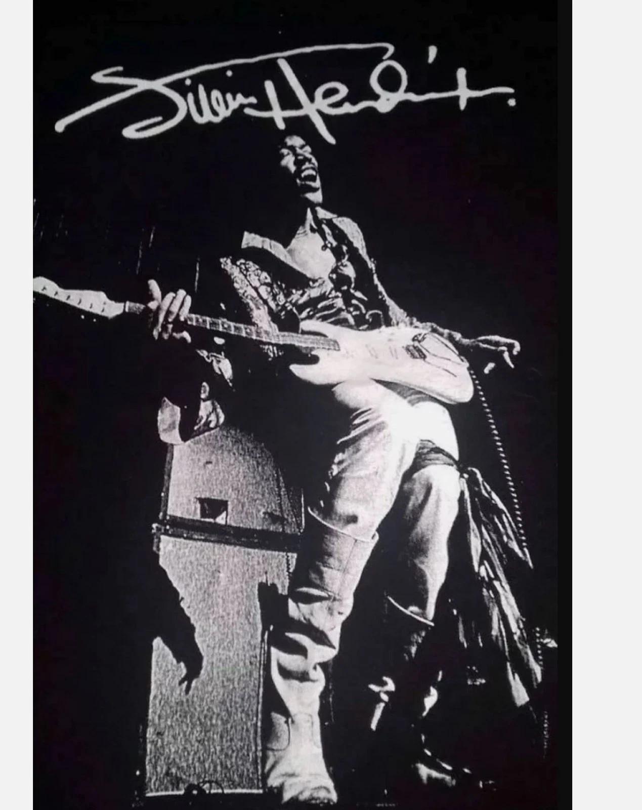 Jimi Hendrix Singer Gift For Fans Unisex S-2345XL Cotton Shirt M