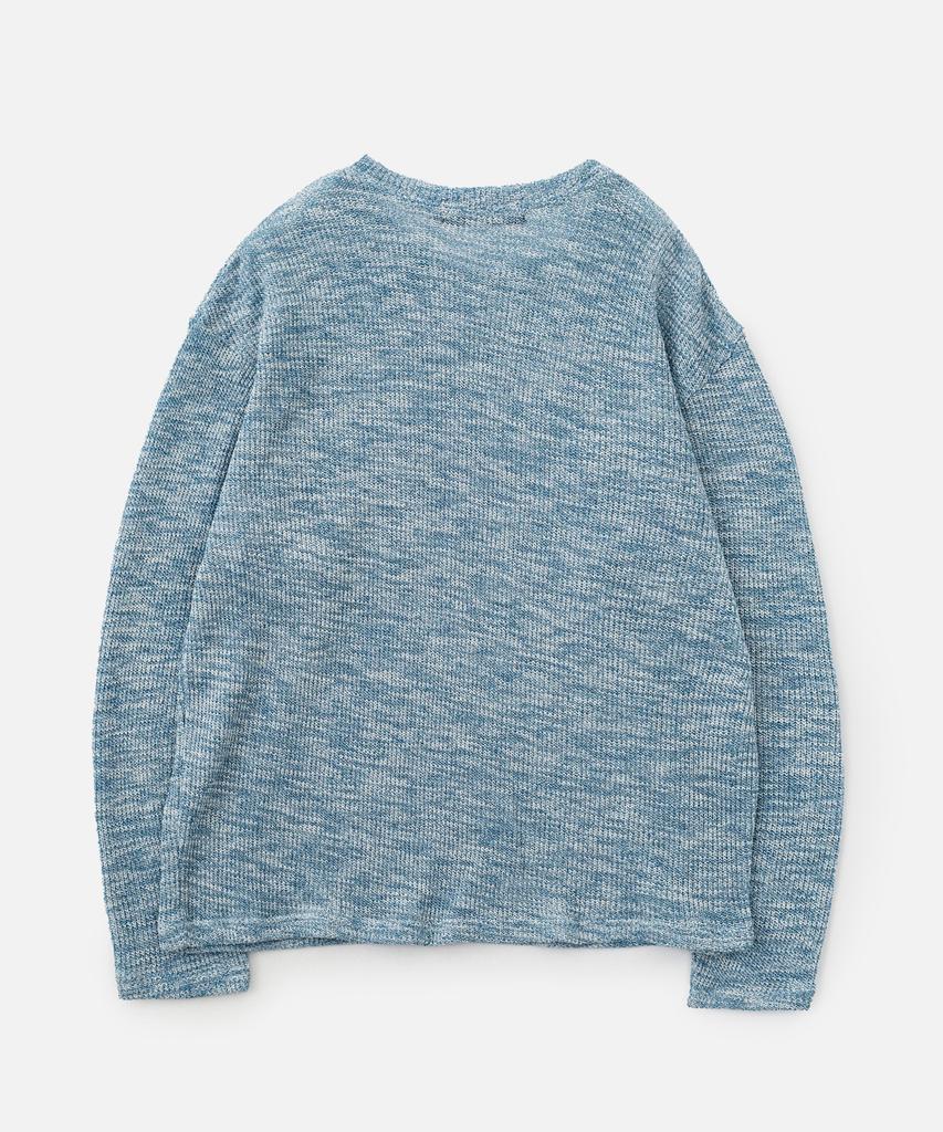 VASTIC Heathered Pocket Knit_Blue