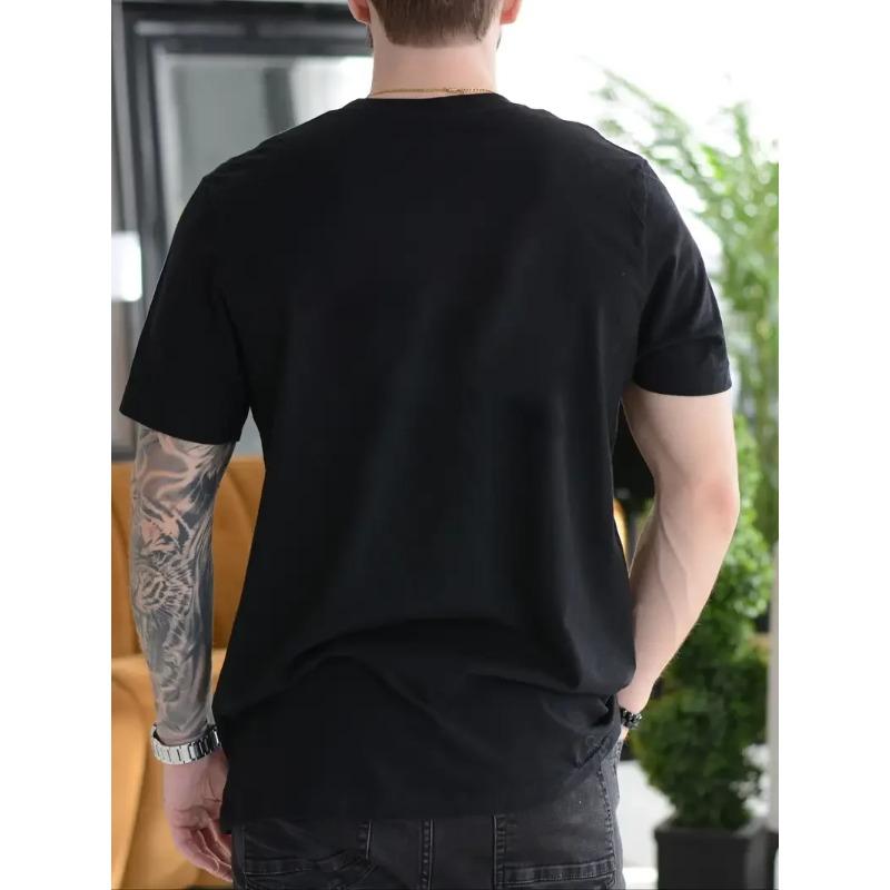 Men's Streetwear-Inspired Cartoon Bear T-Shirt | Versatile Crew Neck | Summer-Ready Short Sleeves | Trendy Casual Wear T-Shirts Men’s