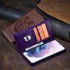 Luxus 3D Tier Leder Handy Brieftasche Hülle Buch Ständer Für iPhone 17 16 Pro Max Samsung Xiaomi Redmi Note 14 Honor Oppo Magnetischer Kartenhalter Klapphülle