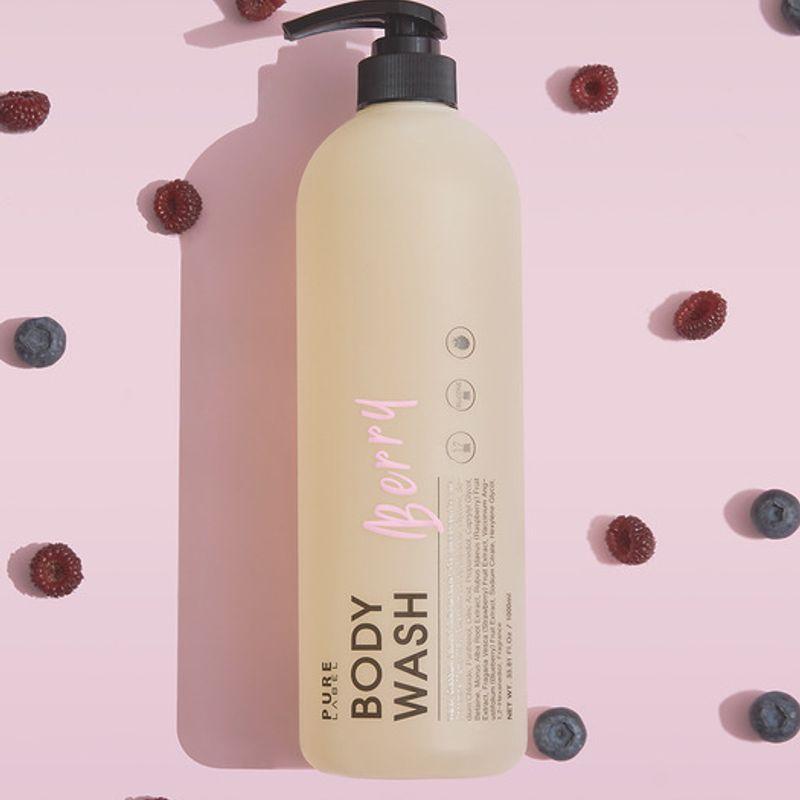 PURELABEL Body Wash Berry Gentle 1000ml 1000ml