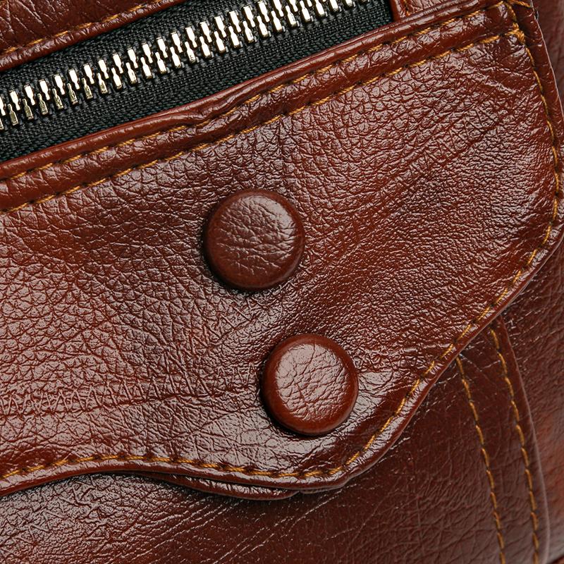 Women's Crossbody Bag Soft Leather Shoulder Bag Large Capacity Middle-aged Women's Bag Mother Bag