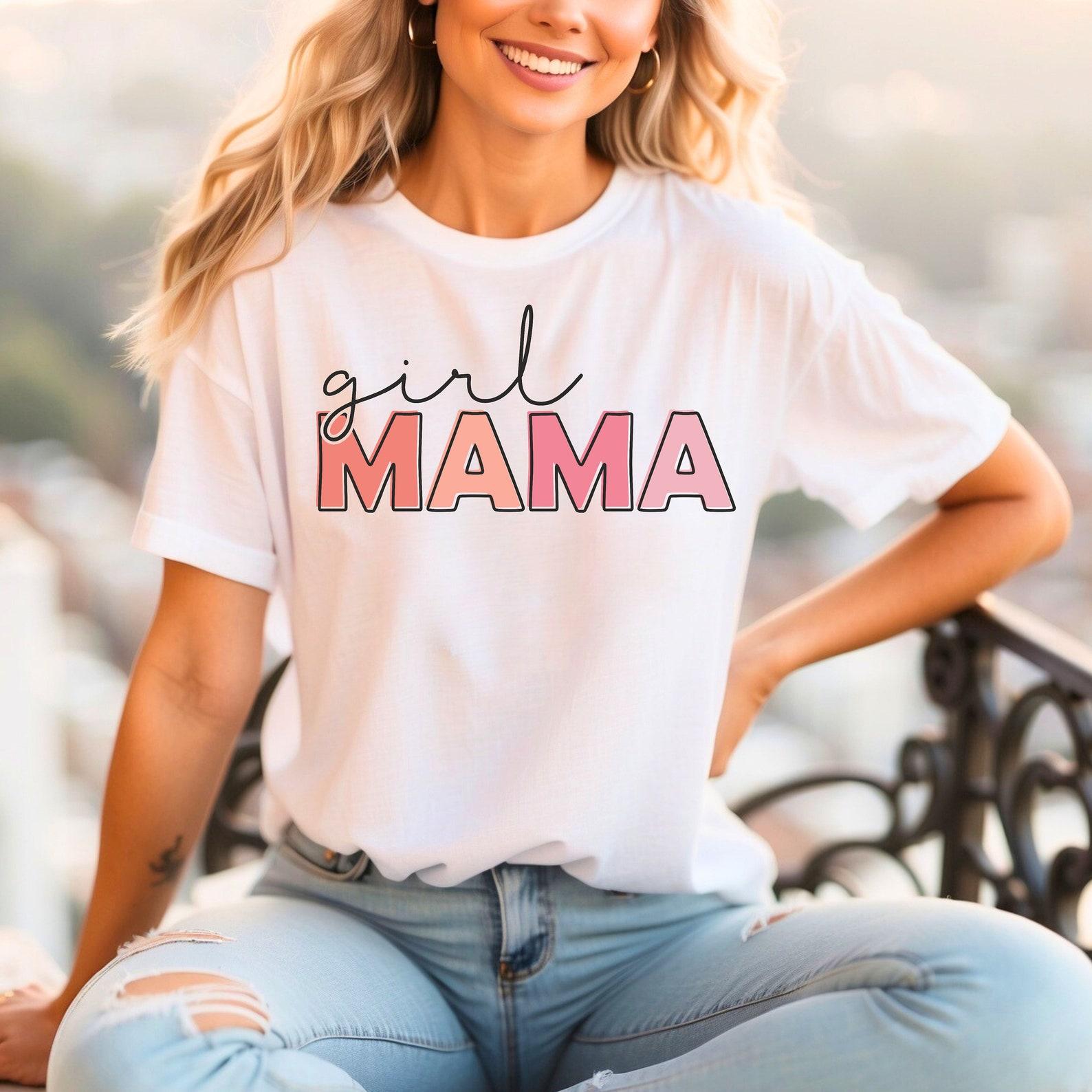 Girl Mama Shirt Mother s Day Shirt Mama s Girl T-Shirt Gift From Daughter - With Matching Mama s Girl Shirt Available Link In Description M