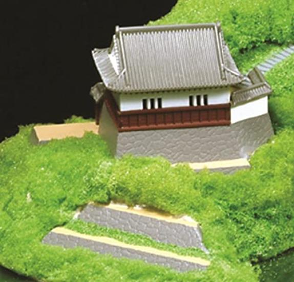 Doyusha Japanese Famous Castle Standard Gifu Castle Plastic Model Molded Color 1/350 S-27