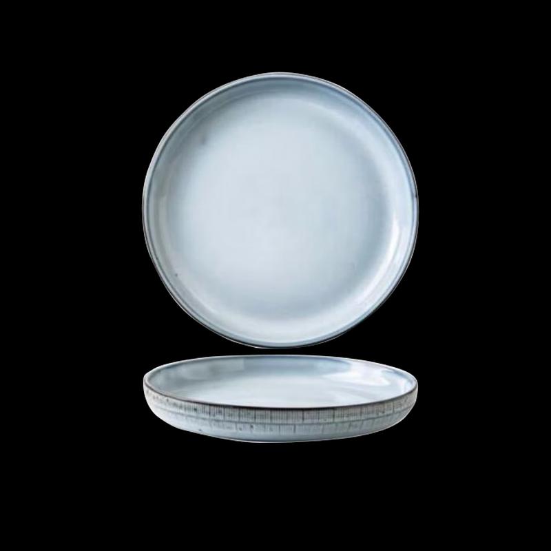 Shanchongshan Retro Ceramic Deep Plate