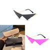 New Large Triangle Sunglasses For Men Women With Uv400 Protection Fashion Streetwear Outdoor Sport