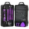 Multi-purpose clock mobile phone disassembly and maintenance screwdriver batch screwdriver 115-in-1 tool screwdriver set