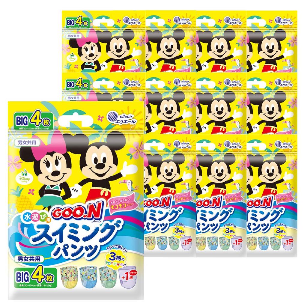 BIG Goon Swimming Pants 48 Pieces Pieces X [Pants Size] (4 12) [Case Sold] Disney Design
