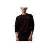 Calvin Klein Casual Split Print Crew Neck Long Sleeve Sweatshirt Unisex Sweatshirt Black J323239-BEH