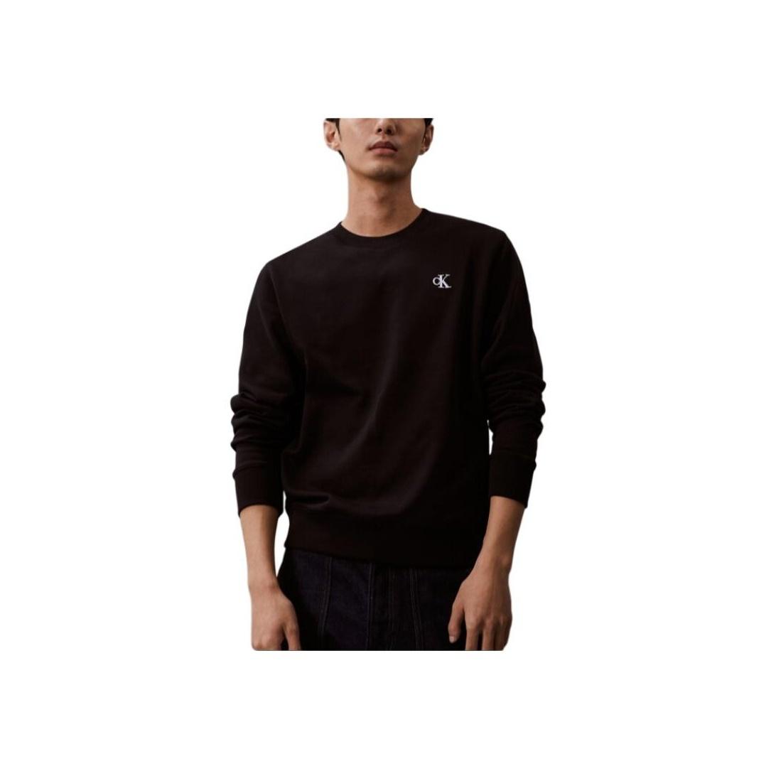 

Calvin Klein Повседневная толстовка с круглым вырезом и длинными рукавами с принтом «сплит», унисекс, черная J323239-BEH XL