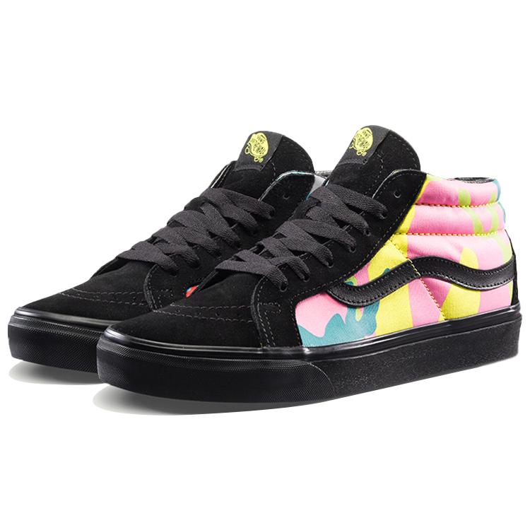 Sk8 Vans-Mid Reissue 'Neon Camo' VN0A3MV8ULX