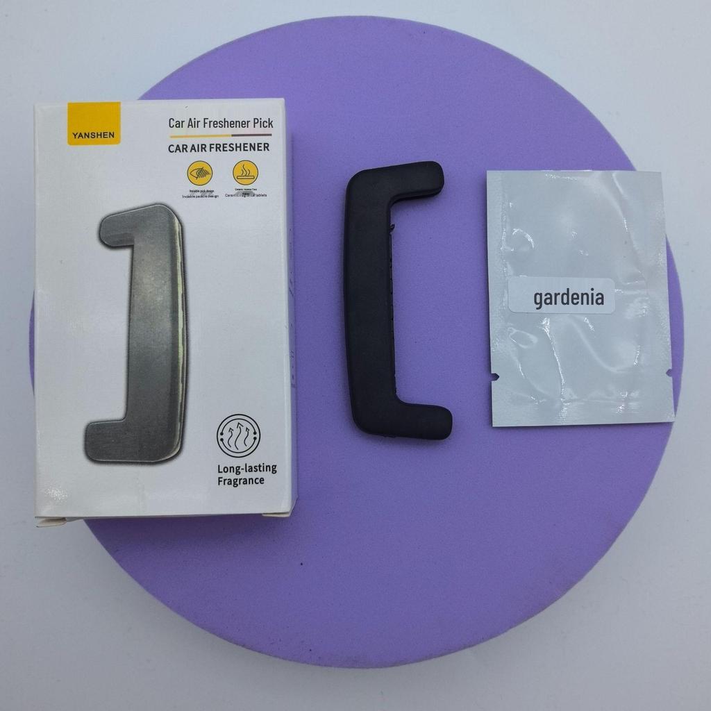 Car Air Freshener: Long-lasting Solid Fragrance for Air Vents & Interior Deodorizing.