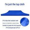 Foldable Outdoor Advertising Tent with Umbrella-Style Awning and Customizable Sunshade