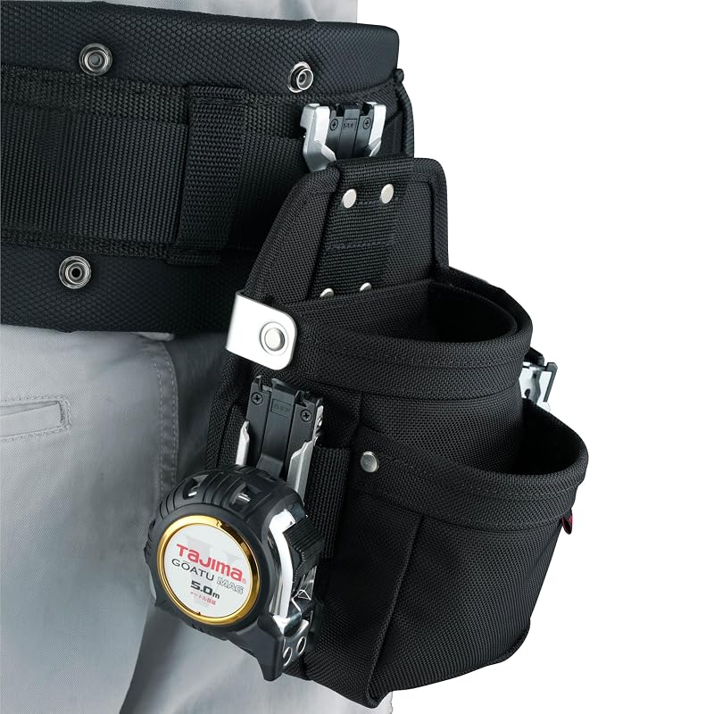 Tajima Safe System Safe Tool Pouch, Nylon Cordura, 2-Tier Extra Small SFKBNC-2SS
