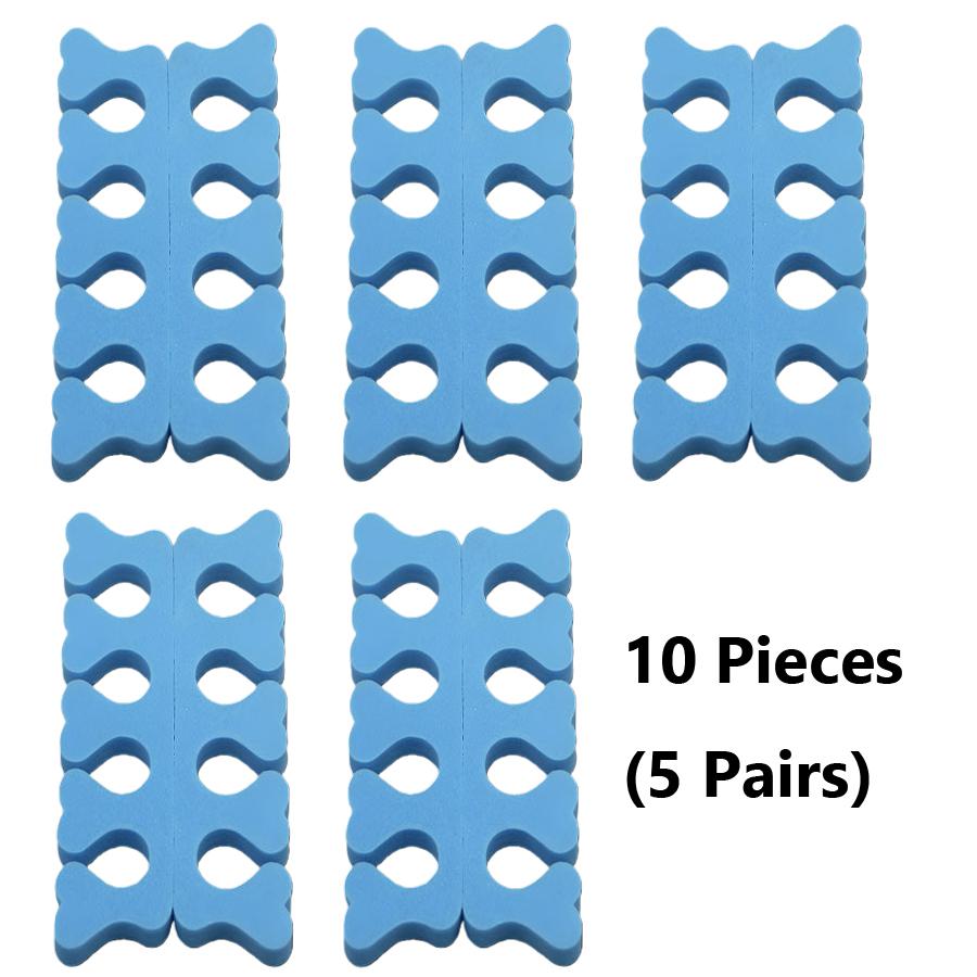 10/20Pcs Foam Toe and Finger Separators Mess-Free Nail Polish Application Toe Spacers, Manicure & Pedicure Essential Tools